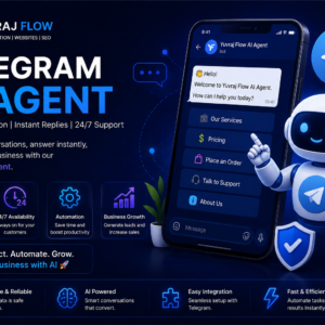 Professional Telegram AI Chatbot Development Services by Yuvraj Flow