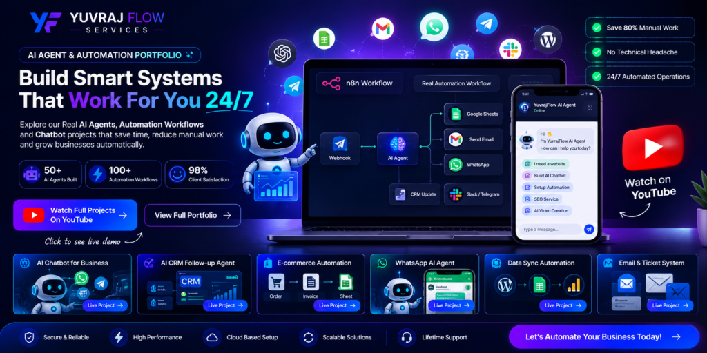 ai chatboat service by yuvraj flow