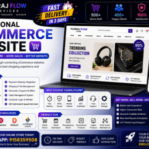 E-commerce Website Development Services by Yuvraj Flow